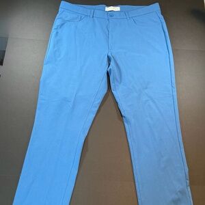 Holderness & Bourne Parker Pant Maidstone Blue Tailored Fit 36x32